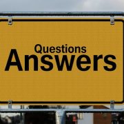 questions and answers sign
