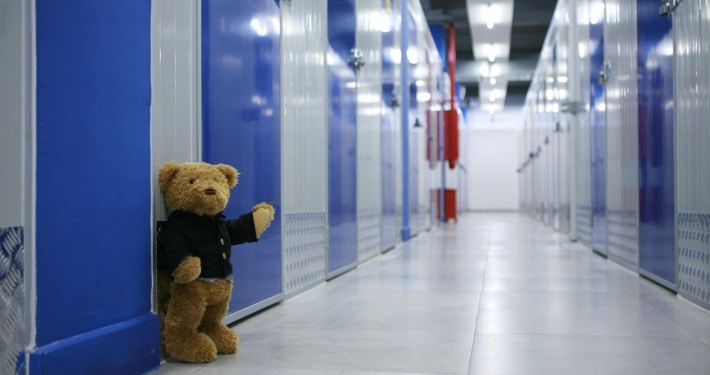 teddy on the floor